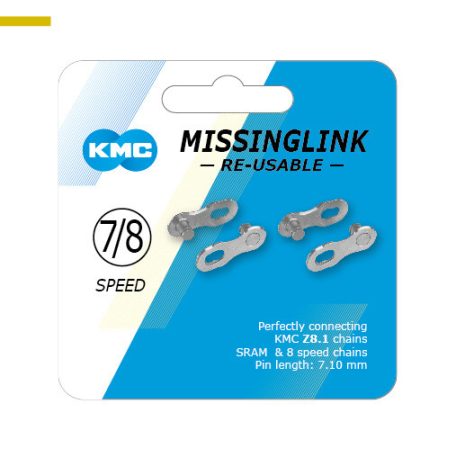 Lánc KMC MISSINGLINK patentszem 3/32" 8 speed CL571R