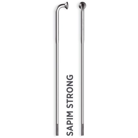 Küllő SAPIM STRONG Inox 14G 274mm J-Bend + Polyax réz 14G 12mm ezüst