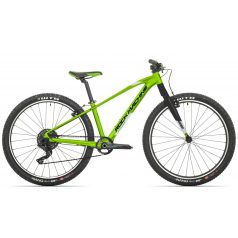   Rock Machine Thunder 29 VB 29er junior kerékpár [13.5" (XS), zöld/fényes ezüst/fekete]