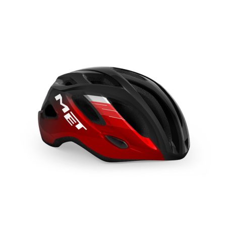 MET Idolo kerékpáros sisak [fényes fekete-metál piros, 60-64 cm (XL)]