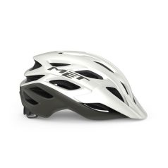   MET Veleno kerékpáros sisak [matt fehér-fényes szürke, 56-58 cm (M)]