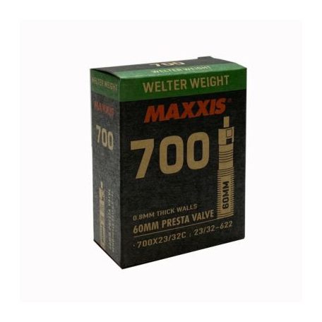 Belső Maxxis 700X23/32C WELTER WEIGHT Preszta szelepes 60 mm 96g