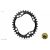 Lánckerék MTB OVAL 104BCD N/W fekete 32T