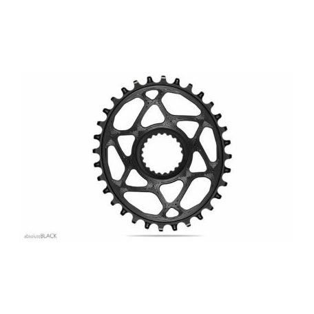 Lánckerék MTB OVAL XTR/XT M9100/M8100 directmount N/W fekete 30T