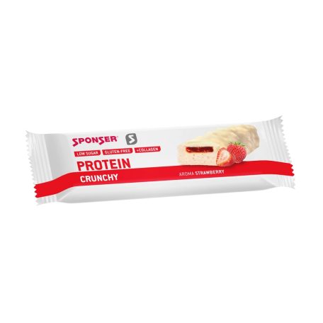 Sponser Protein Crunchy Collagen 50g, Eper