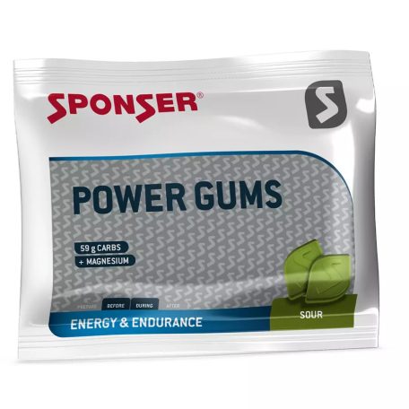 Sponser Power Gums gumicukor 75g Sour (savanykás)