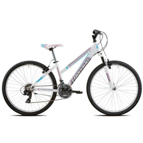 MTB Kerékpár Torpado T596 NŐI Earth 44 fehér/kék SHIMANO TX35 21V REVO (22T)