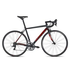   Kerékpár Torpado T1000(T340) Destriero 48 fekete/piros SHIMANO 2X9V SORA MIX (21T) - karbon villával