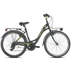   Kerékpár Torpado T461 26" FREEDOM 26  46cm FEKETE MONOTUBO SHIMANO TY300 21 seb. REVO(23T461V46)