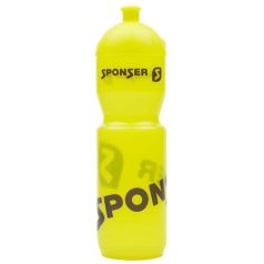   Sponser kulacs (750ml), átlátszó sárga/antracit BPA-mentes