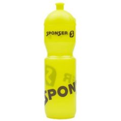  Sponser kulacs (750ml), átlátszó sárga/antracit BPA-mentes