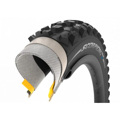 Külső Pirelli Scorpion™ ENDURO MTB S Defektvédelem: HardWall 60 TPI Tubeless ready(belső nélküli) fold. 27,5" x 2,4