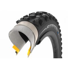  Külső Pirelli Scorpion™ ENDURO MTB S Defektvédelem: HardWall 60 TPI Tubeless ready(belső nélküli) fold. 29" x 2,4