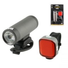   WAG URBAN LÁMPA SZETT ELSŐ: 400 LUMEN, HÁTSÓ - 36 COB LED, USB-ÉS (711)