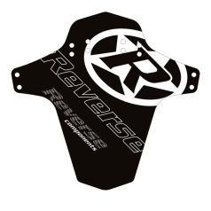   Sárvédő REVERSE MTB első teleszkóp merevítésére szerelhető Reverse Logo (Black/White)