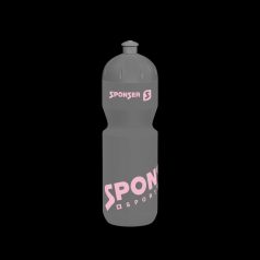 Sponser kulacs (750ml), szürke-rózsaszín BPA-mentes