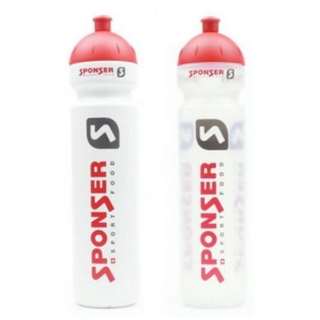 Sponser kulacs (1000ml) fehér-piros BPA-mentes