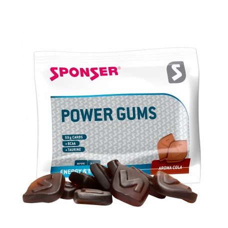 Sponser Power Gums gumicukor, 75g, COLA -  (BCAA)