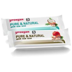 Sponser Pure & Natural energia szelet 50g, alma-fahéj