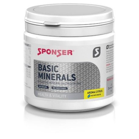 Sponser Basic Minerals ásványi anyagok, 400g, Citrus