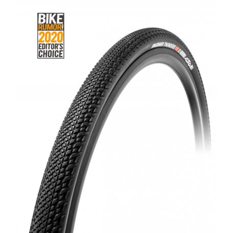 Külső TUFO Gravel Thundero, TLR, tubeless 40-622(700x40C), 430gr. 2-5 bar (30-70 p.s.i.) - szövetsűrűség: 210 / 375 TPI - FEKETE