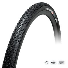   Külső TUFO Gravel Swampero, TLR, tubeless 36-622(700x36C), 390gr. 2-5 bar (30-70 p.s.i.) - szövetsűrűség: 210 / 375 TP - FEKETE