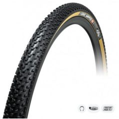   Külső TUFO Gravel Swampero, TLR, tubeless 40-622(700x40C), 430gr. 2-5 bar (30-70 p.s.i.) - szövetsűrűség: 210 / 375 TPI - FEKETE/BEIGE