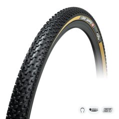   Külső TUFO Gravel Swampero HD, tubeless 40-622(700x40C), 460gr. 2-5 bar (30-70 p.s.i.) - szövetsűrűség: 130 / 255 TPI erősített!!! fekete/beige