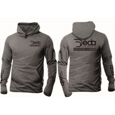 Ruha Deda HOODIE / FELPA Servizio Corse logo L-es, 100% polyester