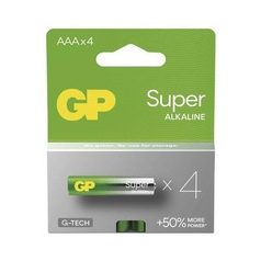 elem GP 1,5V-AAA 4db-os (SUPER alkaline)