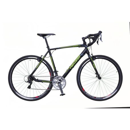 NEUZER Courier CX fekete/zöld-szürke matt 53 cm Gravel Kerékpár
