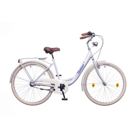 Balaton Premium 26 N3 Női Szürke/Kék-Narancs Kerékpár