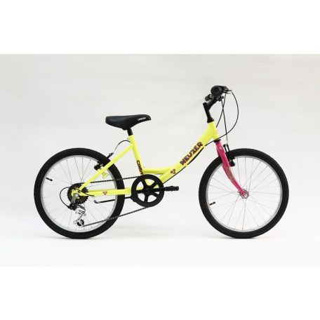 Cindy 20 6S Sárga/Pink-Piros Gyerek Kerékpár